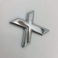 2004 2008 Nissan Maxima SE Rear Hatch Emblem Chrome Letter "X" Only
