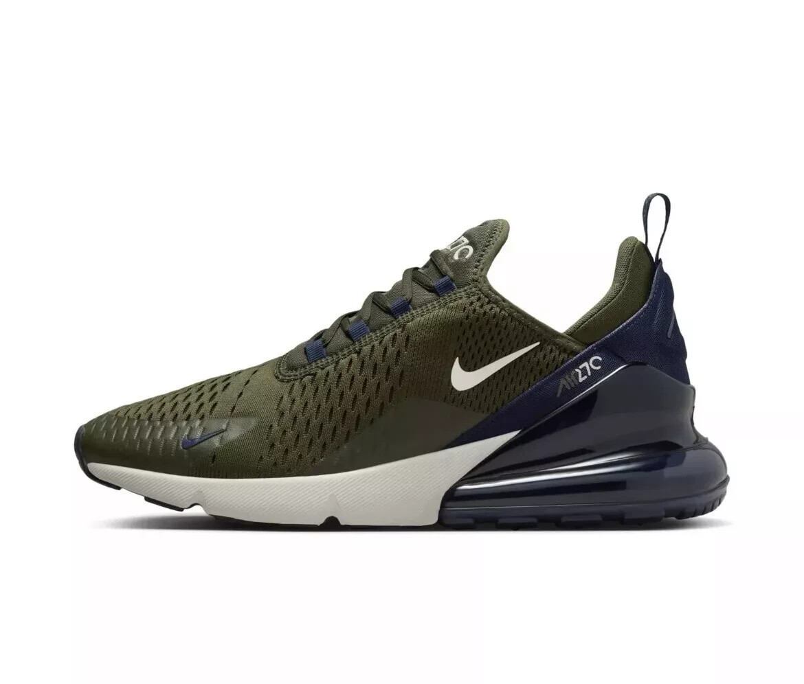 Мужские кроссовки Nike Air Max 270 Cargo цвета хаки Light Bone в стиле ретро AH8050-303 размера