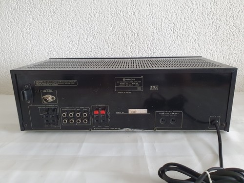 HITACHI HTA-09 Sistema AM-FM HiFi STEREO INTEGRADO SINTONIZADOR AMPLIFICADOR Amplificador - Imagen 9 de 21
