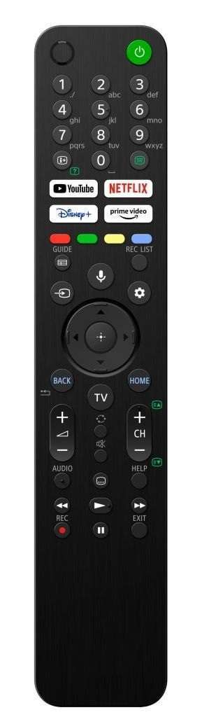 Voz Mando a distancia por Sony KE-75XH9299 XR-48A90K