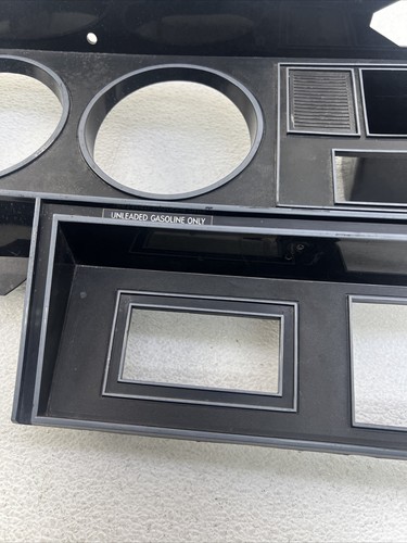81-93 DODGE Ram D150 D250 Ramcharger Instrument Dash Bezel Trim Panel NO A/C - Picture 8 of 15