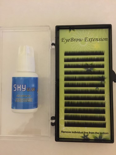 Eyebrow Extension mixed tray/ Choose curl and color - Picture 4 of 7