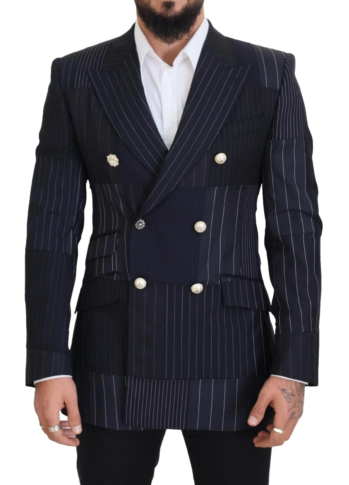 Dolce&Gabbana Striped Regular Size Suits & Blazers for Men