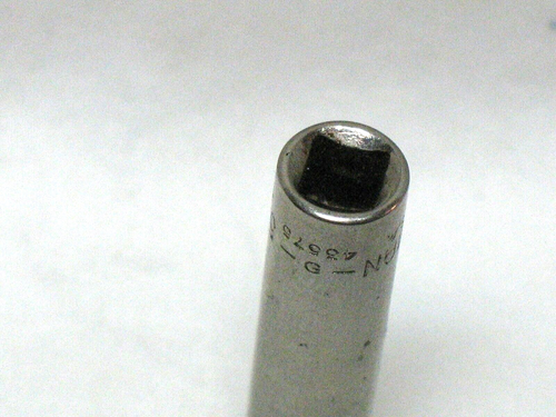 Craftsman USA 5/16" 6 Point 1/4" Drive Deep Chrome Socket 43575 G Series - Picture 4 of 4