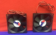 1 LOT QTY OF 2 - EUPHONEE ELECTRONICS DC BRUSHLESS FANS 12V 0.20A
