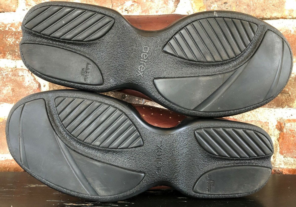 Aetrex G680M Black Leather Shoes Maxim Lite Size 12 Wide Customized Comfort Dana Lace-Up Oxford - Black – aetrex main image 2