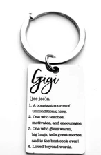 Gigi love Definition Keychain