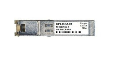 F5 networks OPT-0051-01 compatible 1000BASE-T SFP-T RJ45 copper