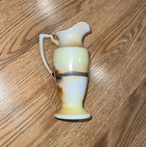 Vintage Noritake Tree in the Meadow Creamer Powder Sugar Shaker Muffineer Set - Picture 5 of 9