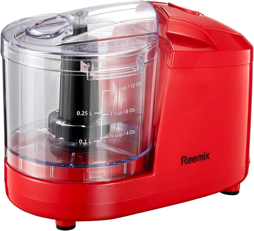 1.5-Cup One-Touch Electric Food Chopper, 100W Mini Food Processor Meat Grinder - Picture 9 of 12