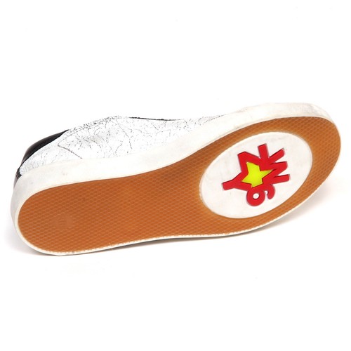F5322 sneaker bimba girl W6YZ WIZZ SUN scarpe vintage/crack effect shoe - Picture 3 of 4