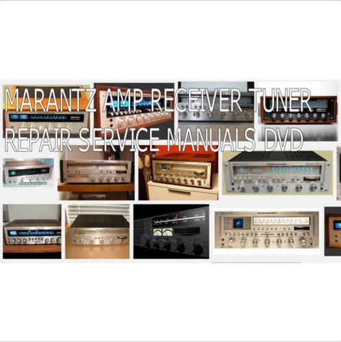 Marantz Service Manuals, Verstärker Receiver Tuner, Vintage, Computer DVD #5 - Bild 2 von 2