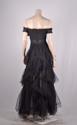 Neu mit Etikett $ 299 Betsy & Adam schulterfreies Tüll-Korsettkleid Stufen 0 - Bild 6 von 6