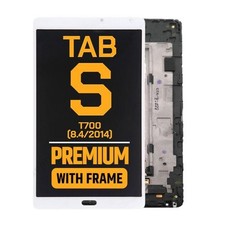 Galaxy Tab S 8.4 2014 LCD Display Frame T700 White