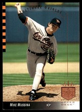 Mike Mussina 1993 SP #160 Baltimore Orioles MLB READ FREE SHIPPING AutographDen