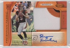 2019 Certified Freshman Fabric Signatures Mirror Orange Ryan Finley Auto 4l3