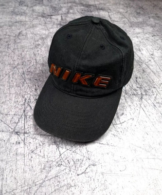 ［vintage］NIKE football cap 90s 00s y2k Nike Vintage 90s Cap Y2K Drill Big Logo Swoosh Men's