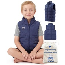 Sereni Weighted Calming Vest for Kids, Therapy Compression Vest