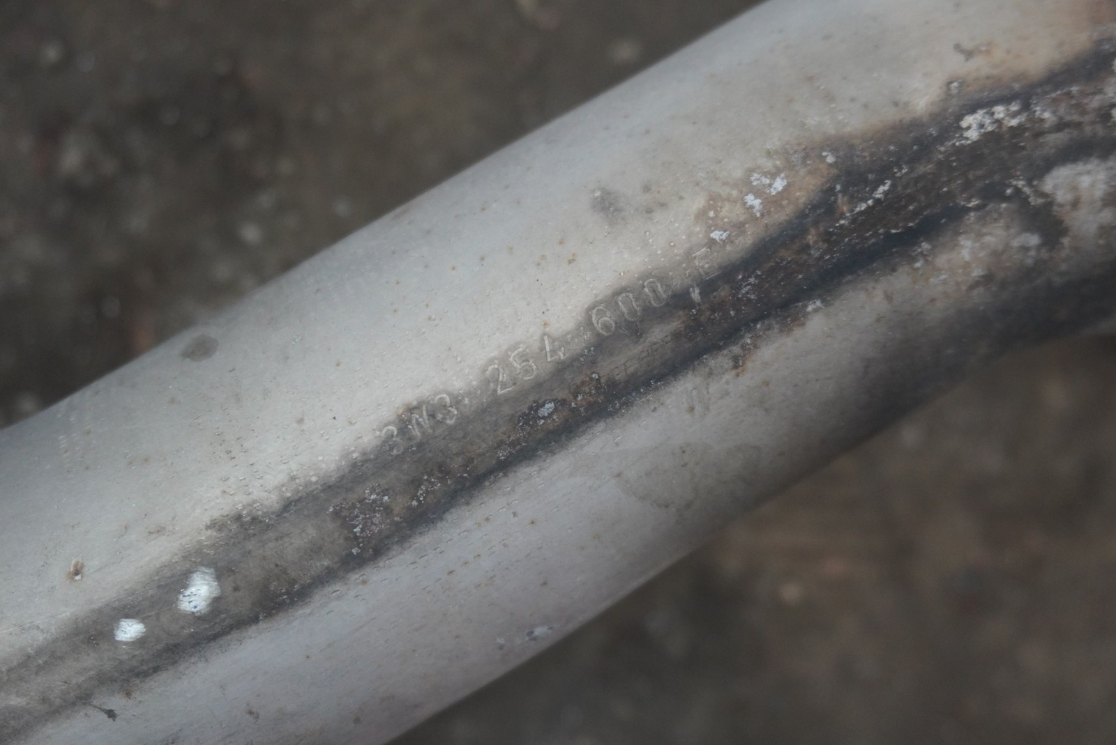 Bentley Continental GT 2011-2018 Exhaust pipe P/N 3W3254600E