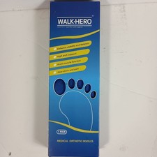 Walk Hero Medical Orthotic InsolesMens 10-10.5 High Arch Support  Pain Relief