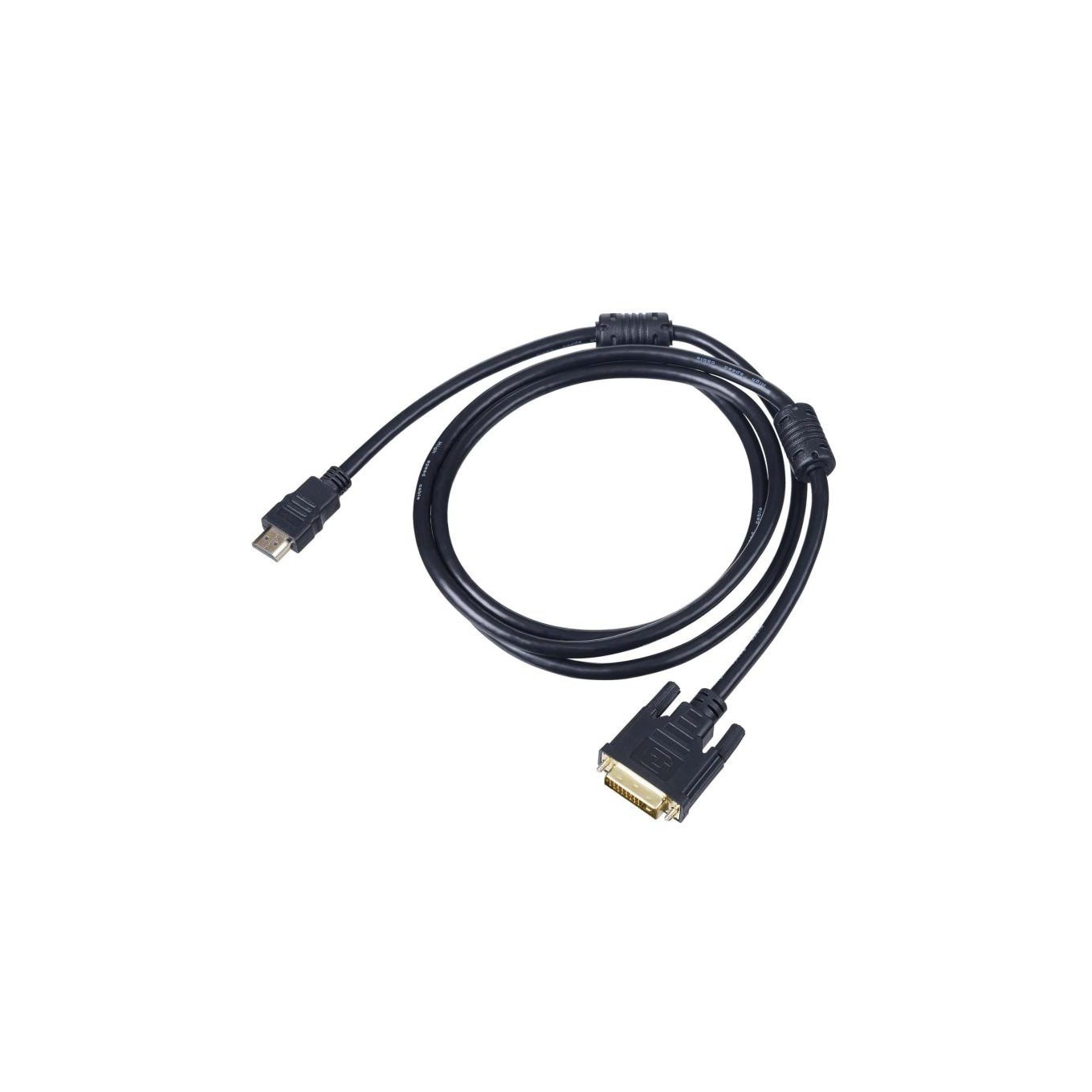 Akyga Noir Ak-Av-11 Câble Vidéo Et Adaptateur 1,8 M Hdmi Type A (Standard) Dvi-D - Neuf - Image 2