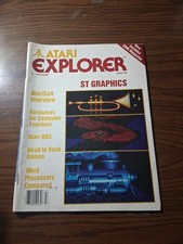 Atari Explorer Magazine Summer 1985 ST Graphics