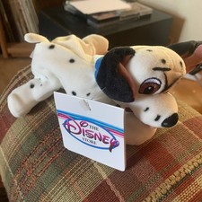 The Disney Store 101 Dalmatians Lucky Mini Bean Bag Plush 8  