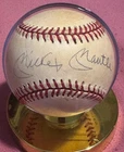 Mickey Mantle Signed Baseball