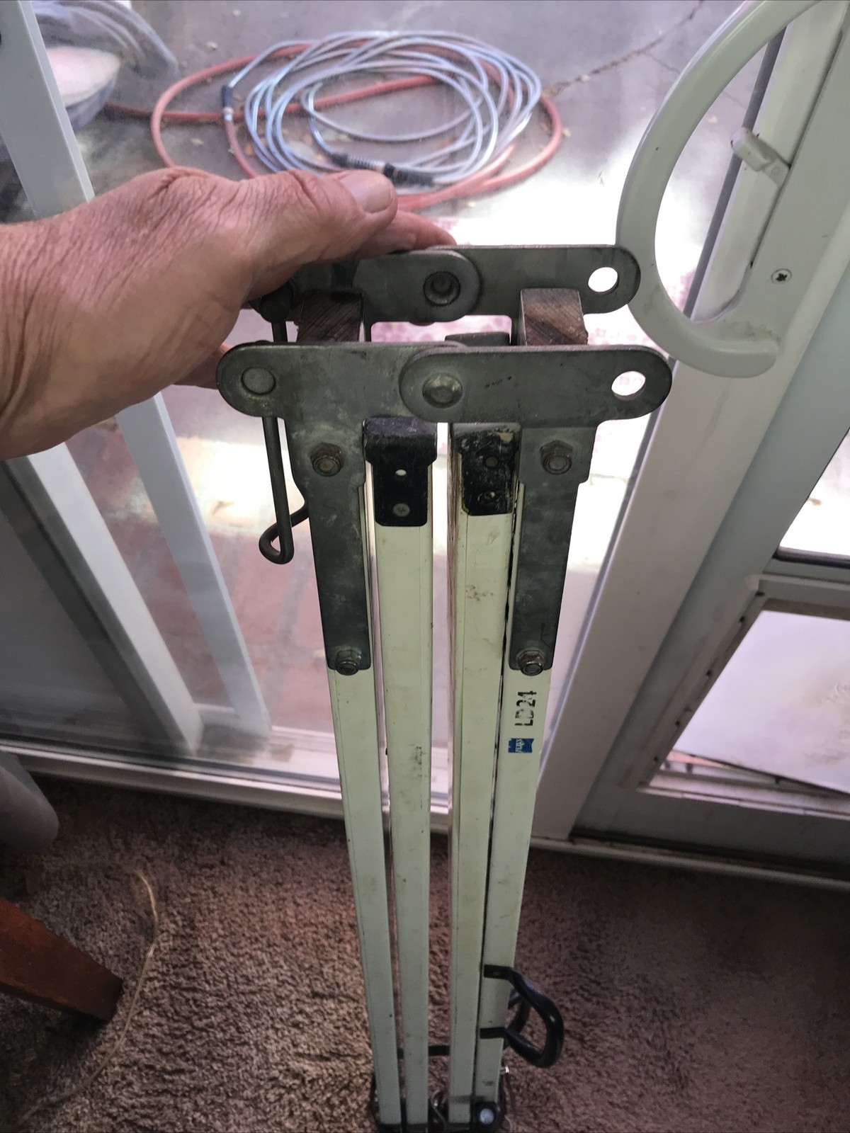 Vintage Carl Zeiss - 4 Meter Wooden Folding Digital/Optical/Stadia/Survey Rod