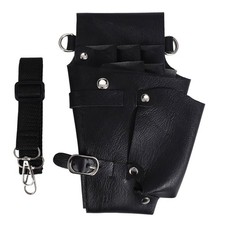 Leather Hairdressing Case Tools Scissor Bag Barber Pouch Holder Rivet Purse8620