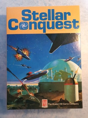 Stellar Conquest - Intergalactic Batlle Game, Avalon Hill ,like GMT neu, rar