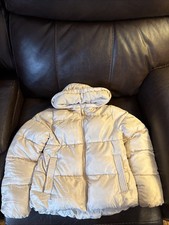 Swiss Tech Girls Winter Puffer Jacket Tan Size Small 6-6X Pre-owned