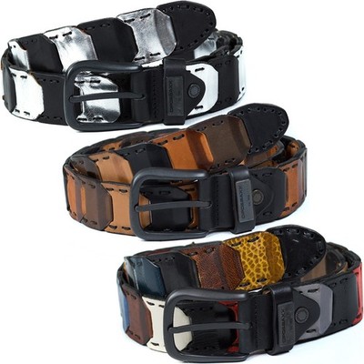 Cipo & Baxx Herren Echtleder Ledergürtel Echt Leder Gürtel Belt Genuine Leather
