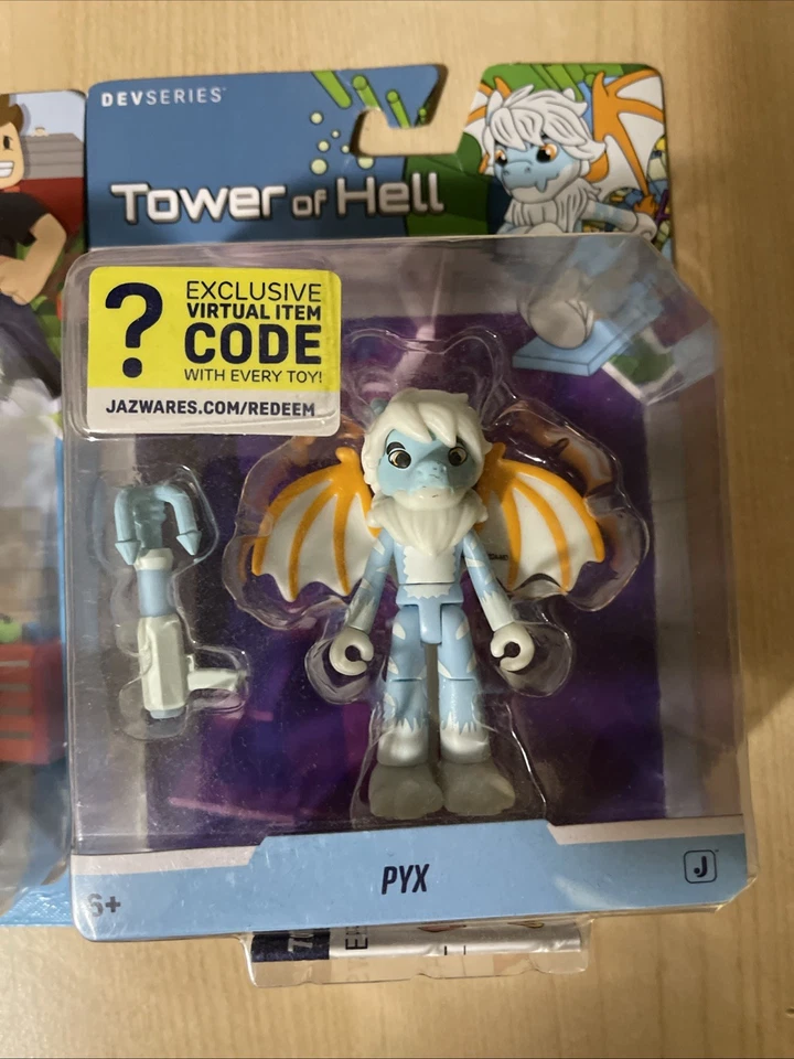 Figuras de 3 pulgadas Roblox Cybernetic Azure Sensei, Tim7775 y PYX totalmente nuevas Foto 4 de 4