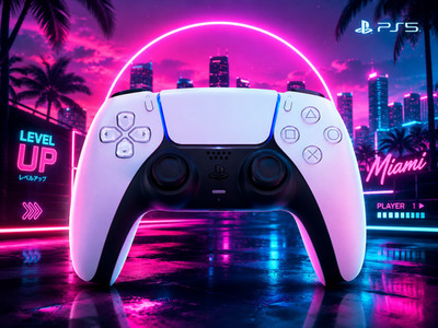 Sony PS5 DualSense Wireless Controller -WHITE AND BLACK (CFI ZCT1W) -BRAND NEW