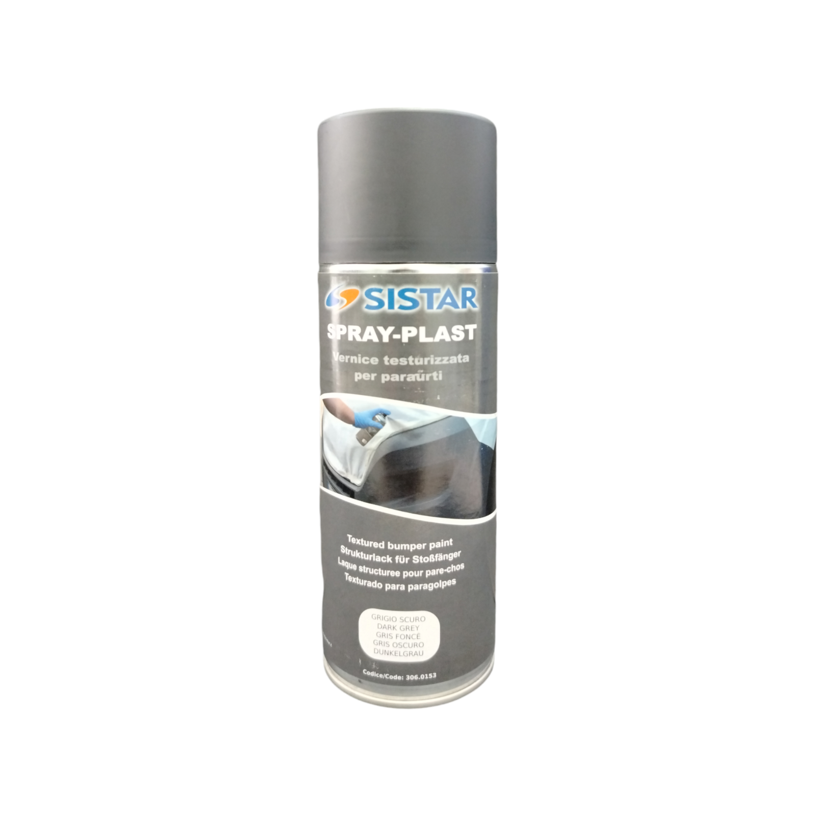 Sistar Bumper Paint Spray Grigio Scuro Da 400 Ml