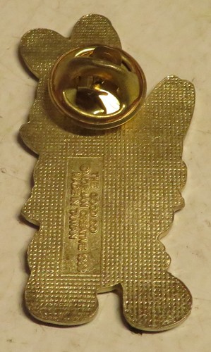 Vintage Applause The Good Company Bunny Pin Easter Rabbit 1989 Chocolate 1-3/4" - Picture 5 of 8