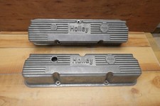Holley Ford Fe 390 406 427 428 Vintage 103r-56 Finned Aluminum Valve Covers Mt