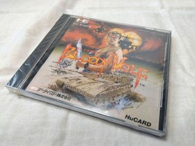 2522 BLOODY WOLF PC Engine Japan Region