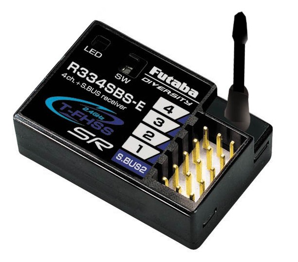 Futaba R334SBSE Receiver 4CH S.BUS2 T-FHSS-SR DIVERSITY