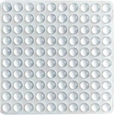 Clear Silicone Bumper Pads - 100pcs for Noise Reduction on Cabinets Drawers