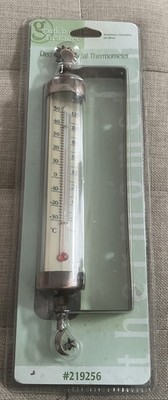 Garden Treasures Decorative Thermometer New Sealed