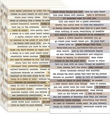 Vintage Scrapbook Stickers, 406pcs Quote  Word Stickers for Journaling, Junk Jo