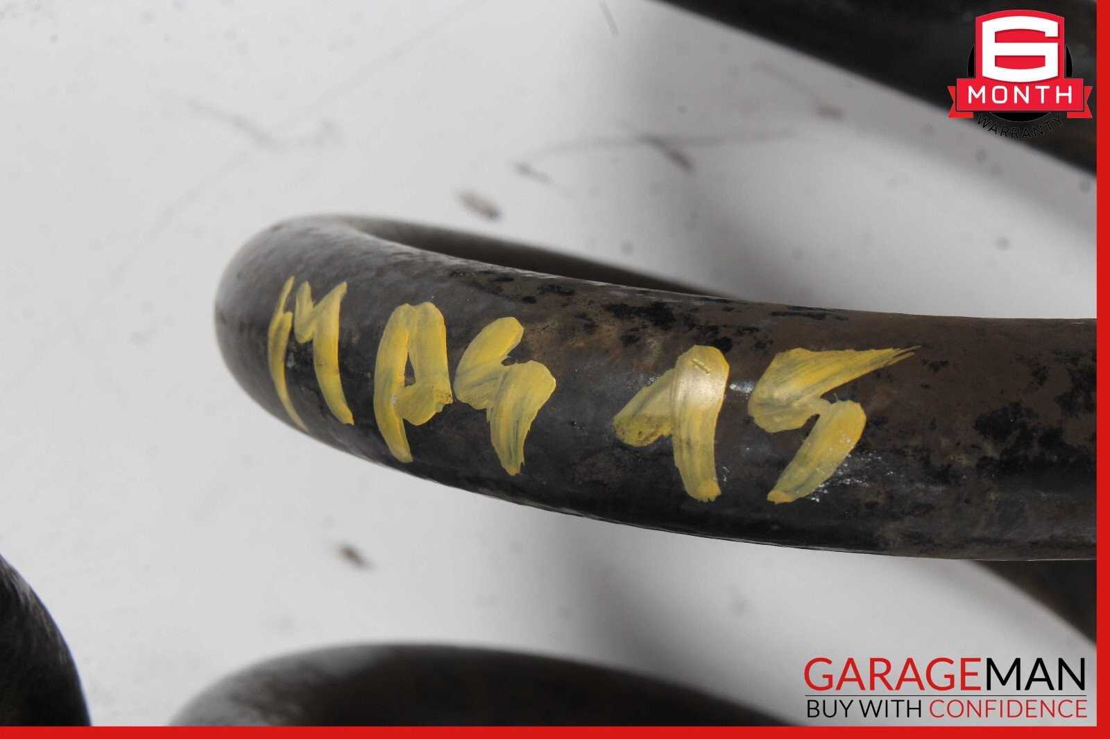 14-17 Maserati Ghibli Rear Right & Left Suspension Coil Spring Absorber Set OEM