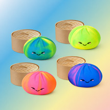 Squishy Mystery Dumpling 3.5" Tie Dye Dumpling Random Craze Fun