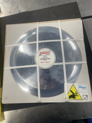Aufschnittmesser Rasspe KLINGEN MADE IN ITAL 350 57 4 280 MATT. 100Cr6