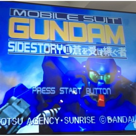 Mobile Suit Gundam Side Story II - Japan Sega Saturn  - CIB - Tested - US Seller