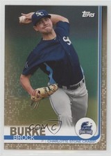 2019 Topps Pro Debut Gold 47/50 Brock Burke #2 fl4