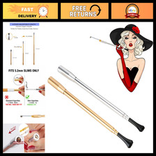 2-Pack Vintage 1920s Flapper Costume - Extendable Cigarette Holder for Gatsby Pa