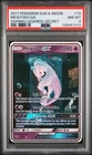 Pokemon Mewtwo Gx Shining Legends 78/73 Secret Rare PSA 8